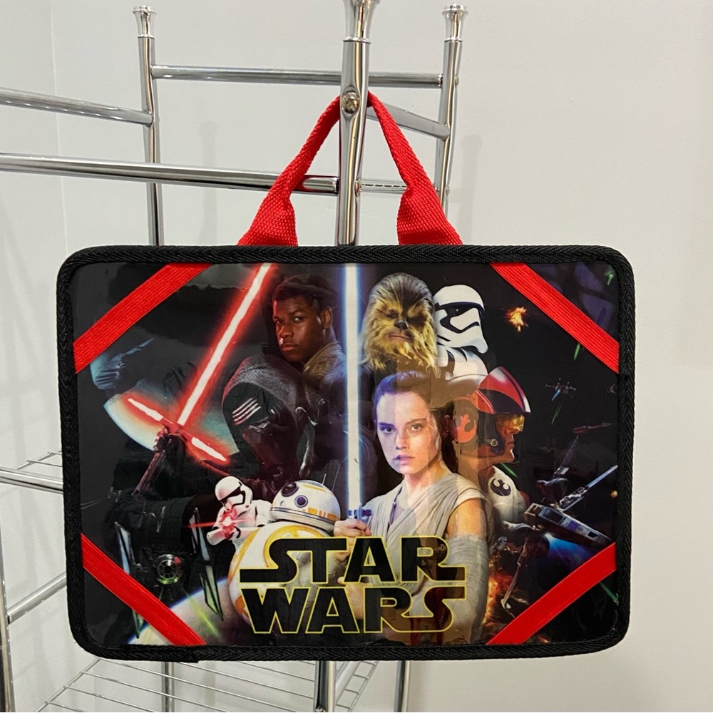 Star Wars Lap Travel Desk With Markers Crayons Art Supplies